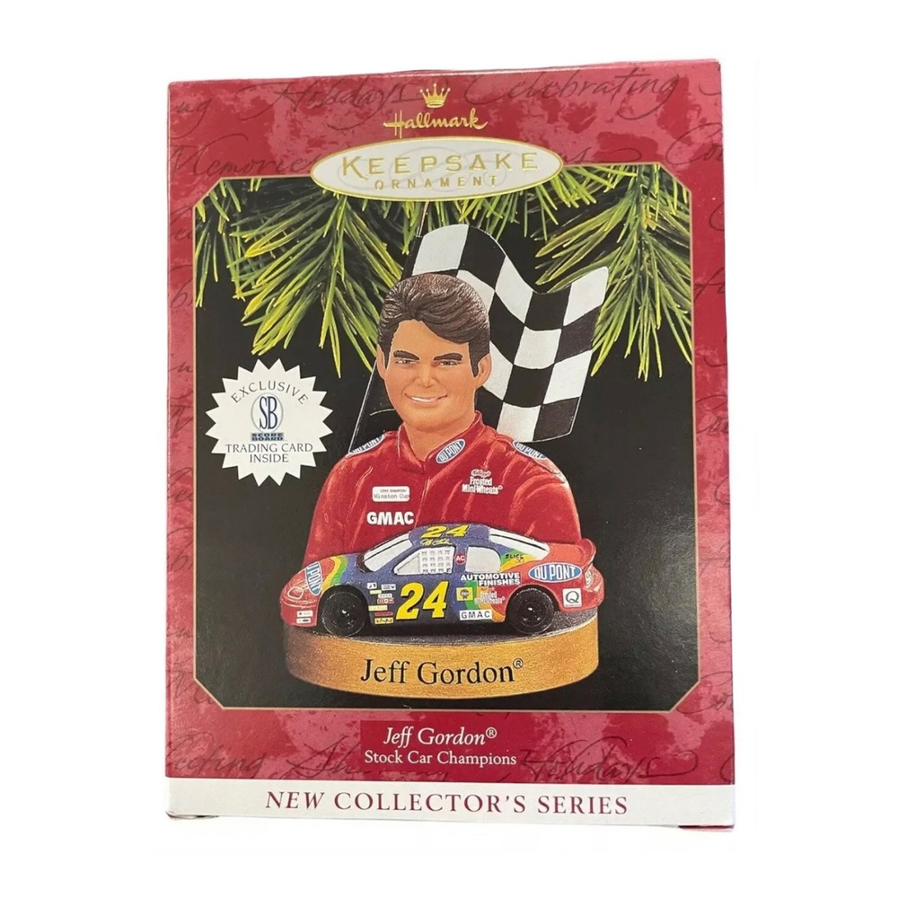 Jeff Gordon‎ Nascar Hallmark Keepsake Ornament 1997 Stock Car Champions Series